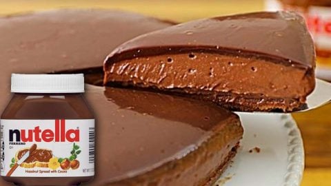 No-Bake Nutella Cheesecake Recipe | DIY Joy Projects and Crafts Ideas