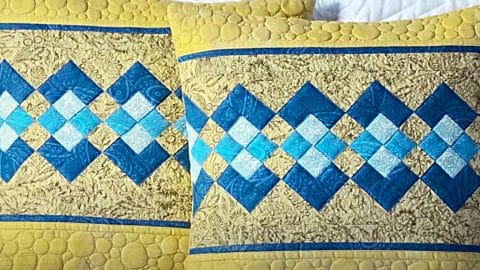 How To Make Patchwork Pillows | DIY Joy Projects and Crafts Ideas