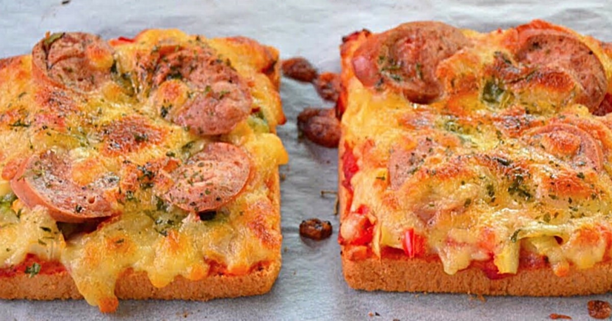 How To Make Pizza Toast | DIY Joy Projects and Crafts Ideas