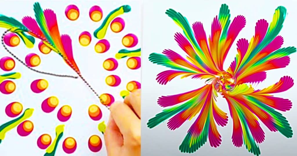 How To Make Pull Chain Canvas Art