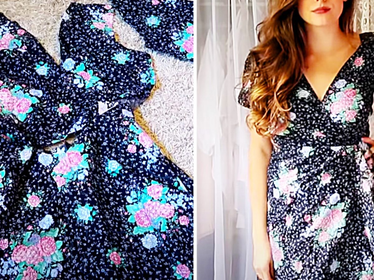 How to Keep Your Wrap Dress from Being a Peep Show - Pocketful of Joules