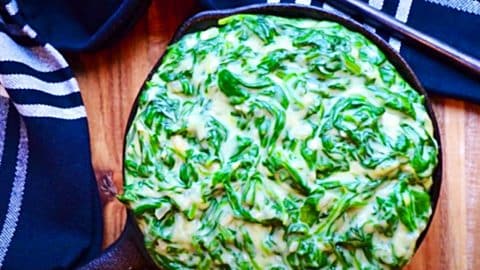 Steakhouse Creamed Spinach Recipe | DIY Joy Projects and Crafts Ideas