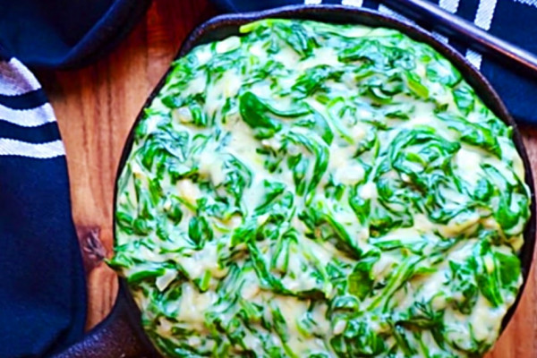 How To Make Steakhouse Creamy Spinach