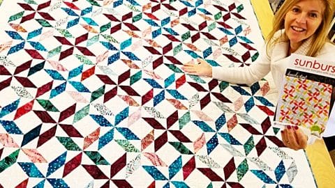 How To Make A Sunburst Quilt With Donna Jordan | DIY Joy Projects and Crafts Ideas