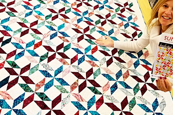 How To Make A Sunburst Quilt With Donna Jordan Of Jordan Fabrics