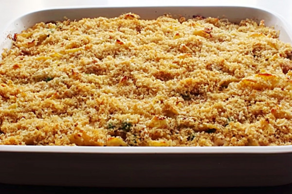 Easy Casserole Recipe Idea - How to make an easy quick tuna casserole