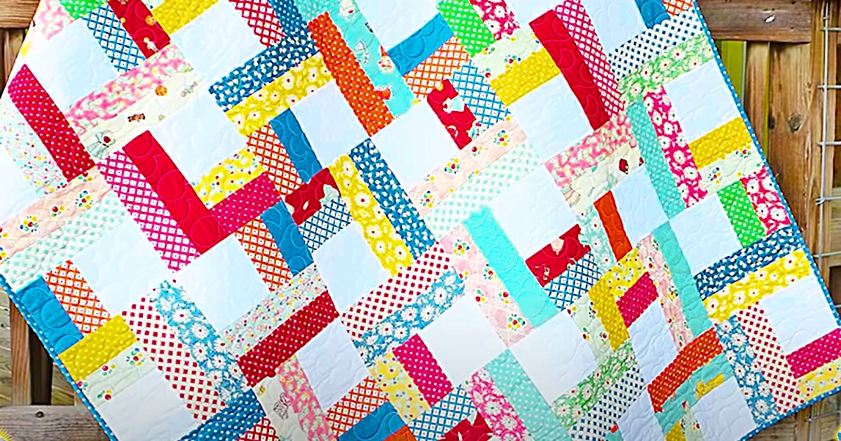 How To Sew A Jelly Roll Twist Quilt With Free Pattern