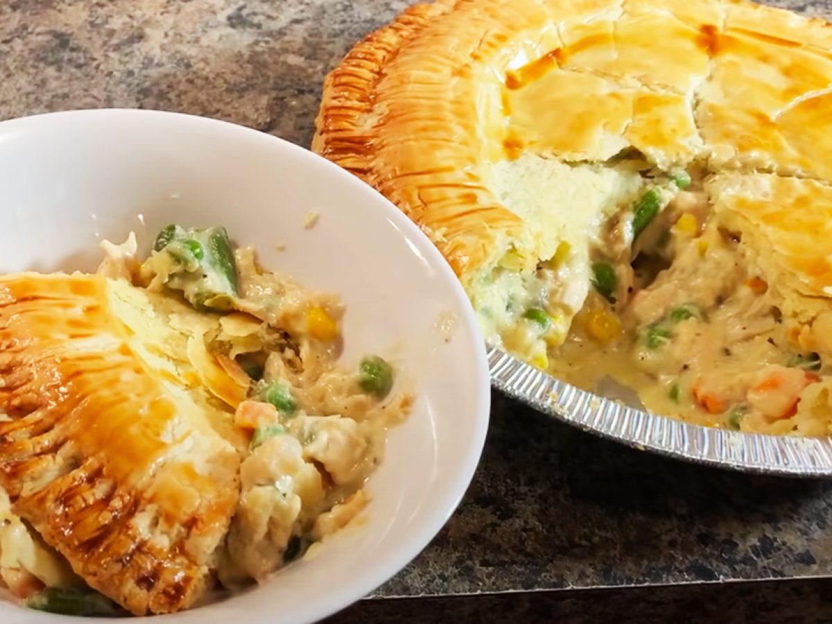 Chicken Pot Pie (step by step video) - The Recipe Rebel