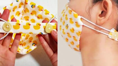DIY Ear Pain Prevent Face Mask | DIY Joy Projects and Crafts Ideas