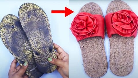 DIY Handmade Sandals For Women | DIY Joy Projects and Crafts Ideas
