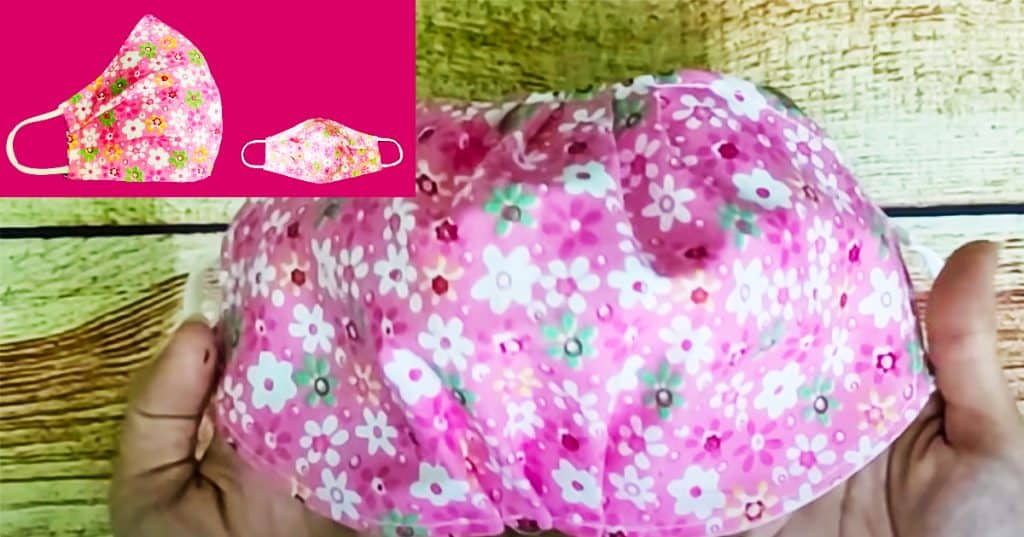 How To Make A Breathable Face Mask | DIY Sewing Crafts