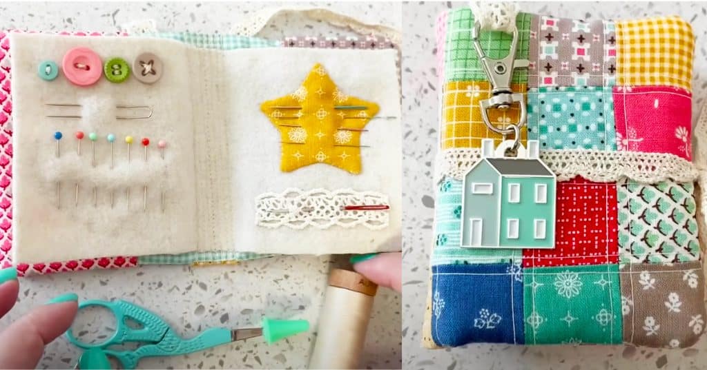 Needle Book With Pockets | Sewing Projects