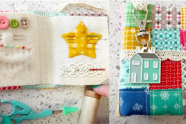 Needle Book With Pockets | Sewing Projects