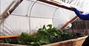 How To Build A Hinged Hoophouse For A Raised Bed