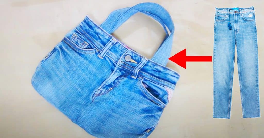 How To Make Boho Jeans Bag | DIY Sewing