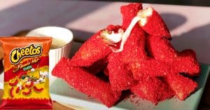 How To Make Flamin’ Hot Cheetos Mozzarella Sticks