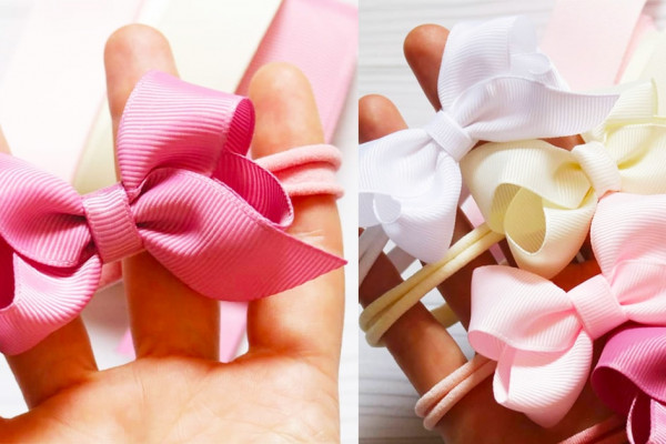 How To Make Simple Ribbon Bows | DIY Sewing
