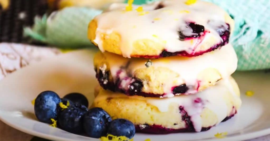 How To Make Soft Homemade Blueberry Cookies | Homemade Recipes