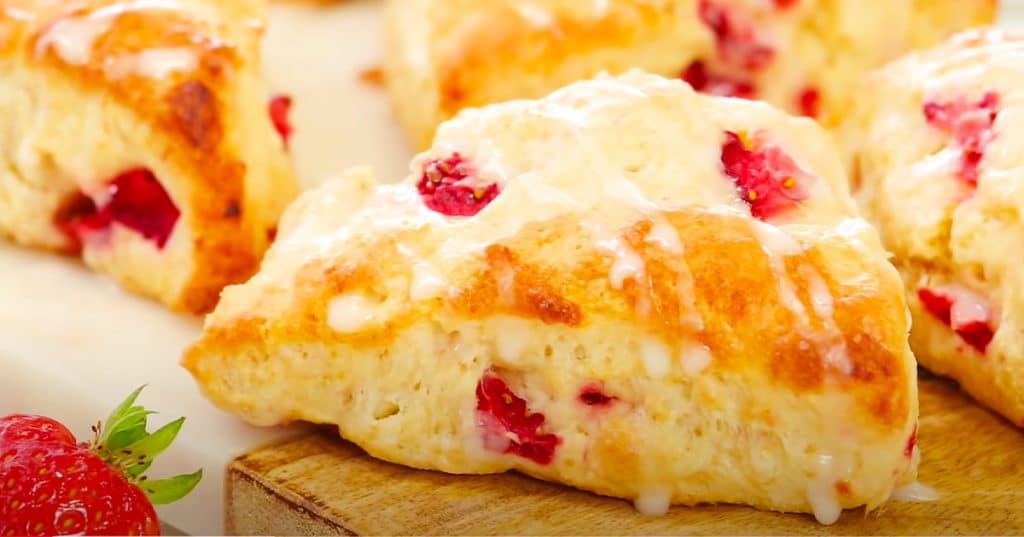 How To Make Strawberry Scones | Baking Recipes