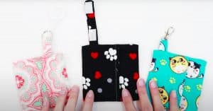 How To Sew A Face Mask Keychain Case