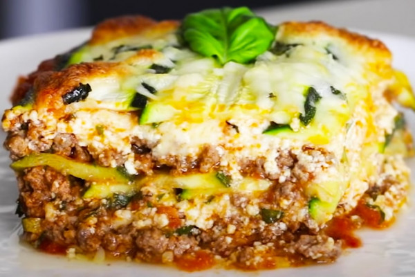 Low Carb Zucchini Lasagna Recipe | Low-carb Recipes