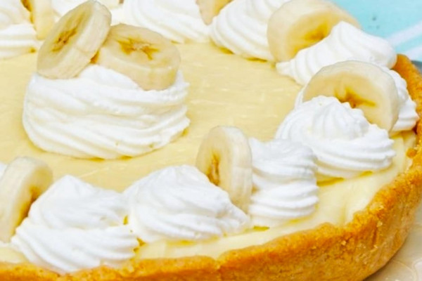 No-Bake Banana Creme Pie Recipe