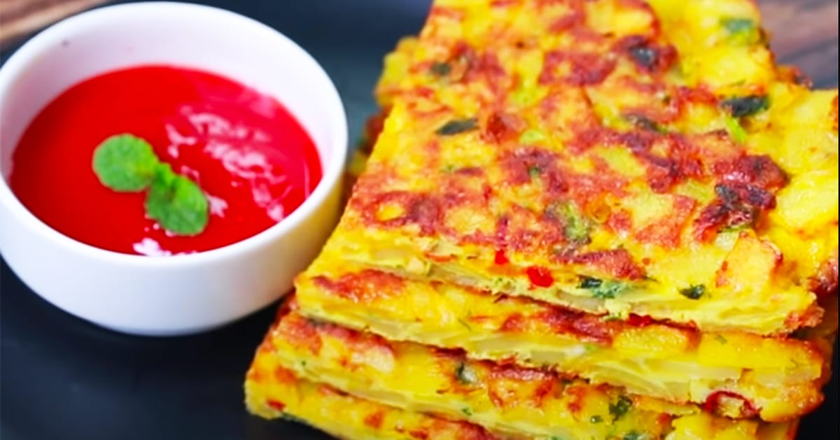 Potato Omelette Recipe | DIY Joy Projects and Crafts Ideas