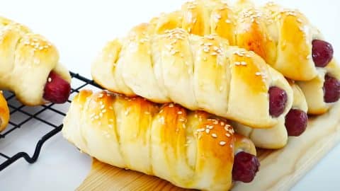 Sausage Bread Rolls Recipe | DIY Joy Projects and Crafts Ideas