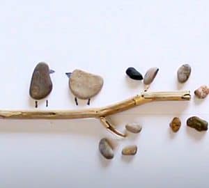 How To Make Bird Pebble Art