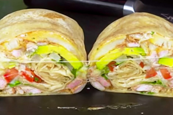 How To Make A California Chicken Burrito