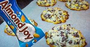 4-Ingredient Almond Joy Cookies Recipe