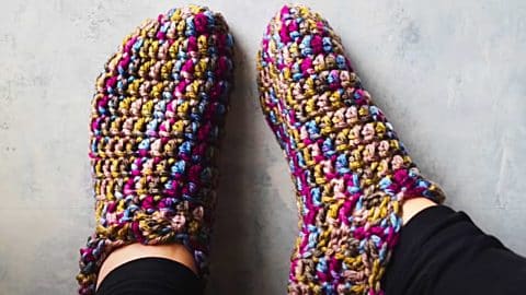 How To Crochet Adult Booties With Free Pattern | DIY Joy Projects and Crafts Ideas