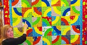 How To Make A Curvaceous Quilt By Donna Jordan