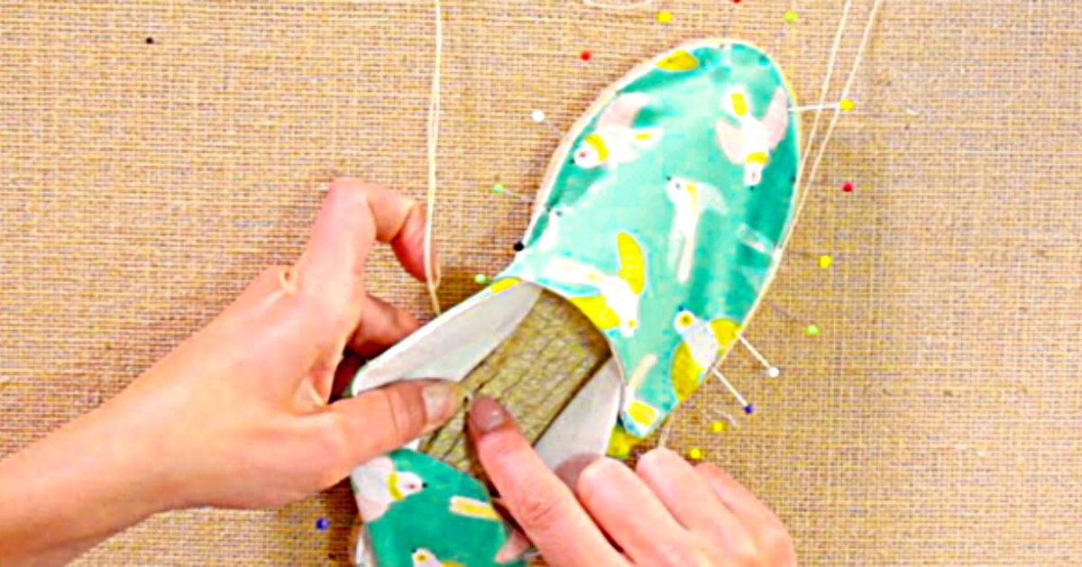 How To Make French Espadrilles | DIY Joy Projects and Crafts Ideas