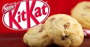 Kit Kat Cookies Recipe