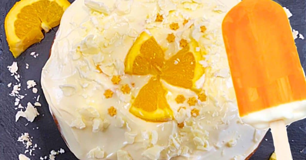 How To make an Orange Creamsicle Poke Cake