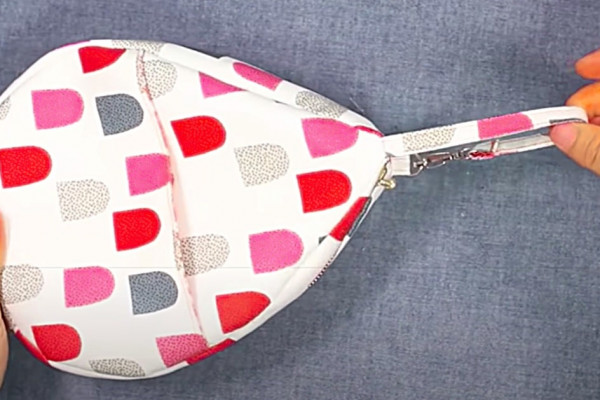 How To Make A Water Drop Bag With A Zipper