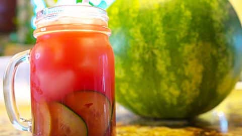 Watermelon Cucumber Agua Fresca Recipe | DIY Joy Projects and Crafts Ideas