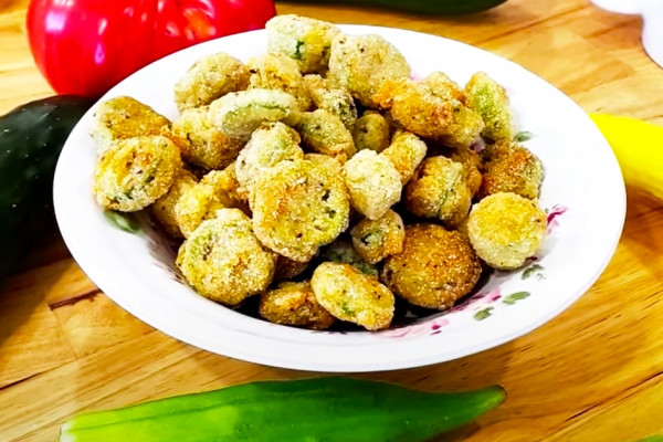 100 Year Old Fried Okra Recipe | Southern Food Recipes