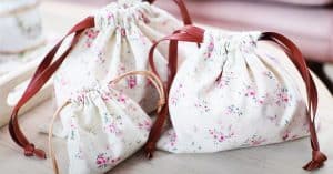 Beginners Sewing: DIY Drawstring Pouches