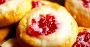 Strawberry Cream Cheese Danish With Crescent Rolls Recipe