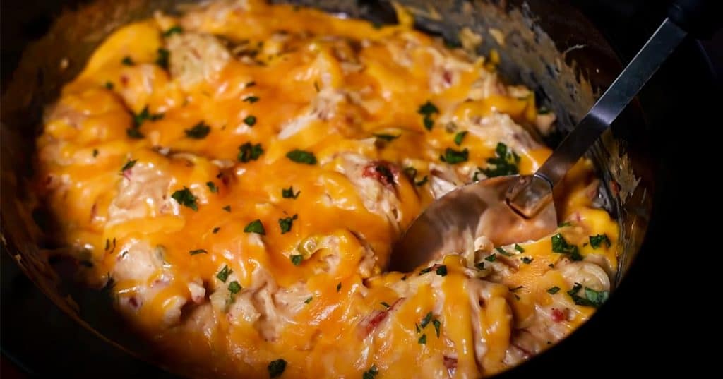 Crockpot Chicken Spaghetti Recipe | Crockpot Recipes