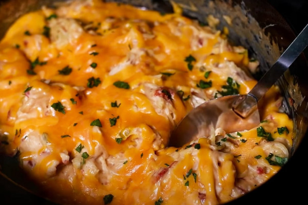 Crockpot Chicken Spaghetti Recipe | Crockpot Recipes