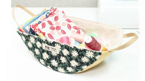 DIY Swing Fabric Basket | DIY Joy Projects and Crafts Ideas