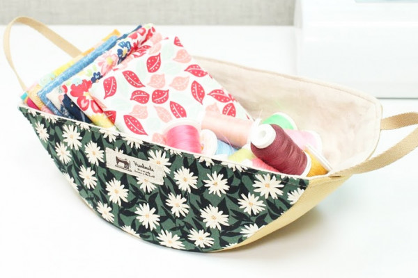 DIY Swing Blanket Fabric Basket | DIY Sewing