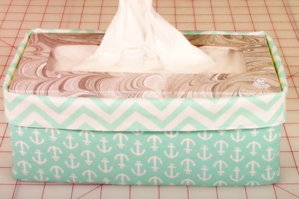 DIY Tissue Box Holder | DIY Sewing