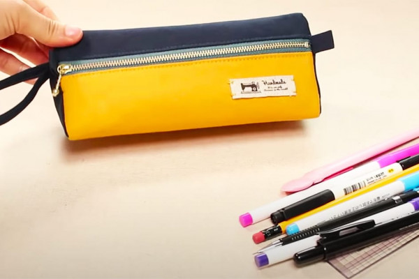 DIY Triangle Pencil Case | DIY Sewing