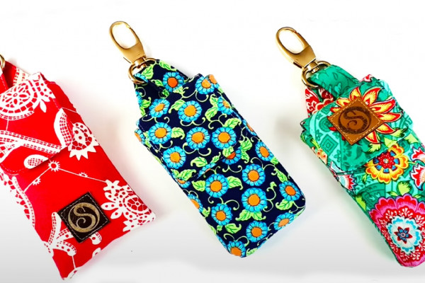 How To Make A Clip-On Hand Sanitizer Holder - Sew a Hand Gel Pouch