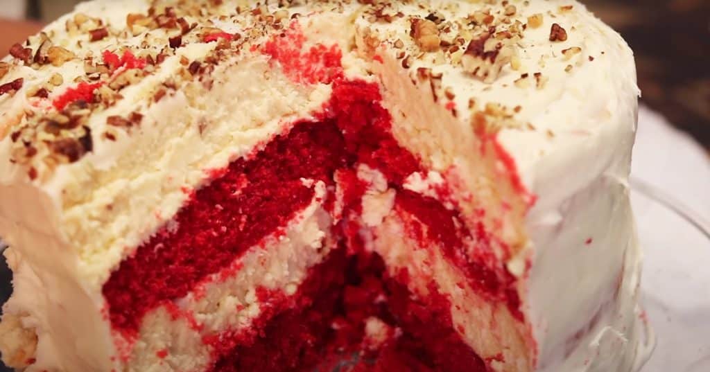 How To Make Red Velvet Cheesecake Cake | Dessert Recipes