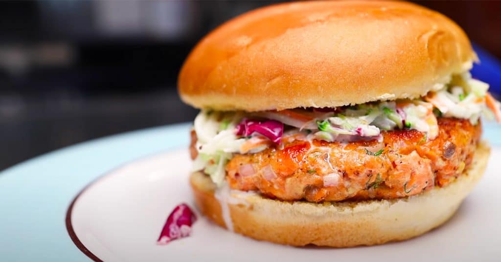 How To Make a Salmon Burger | Homemade Recipes